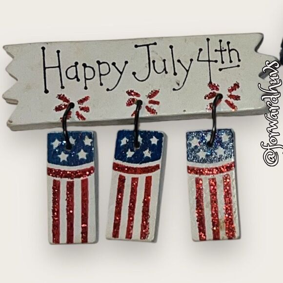 Fourth of July Independence Day Handcrafted Pins - Picture 3 of 11